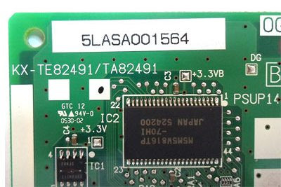 کارت دیزا پاناسونیک ، کارت سانترال KX-TE82491